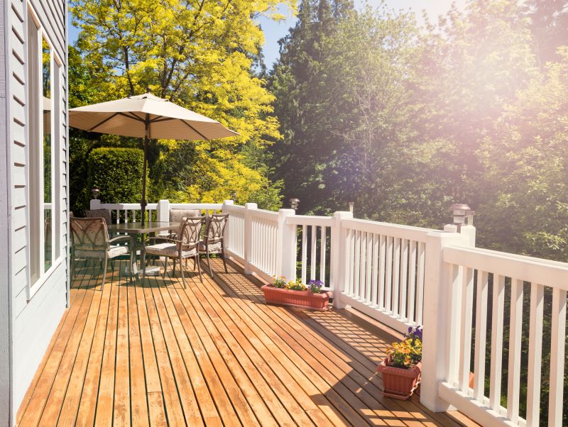 Beautiful Wooden Deck