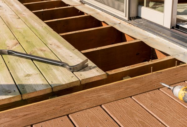 Old Deck Repair in Avon