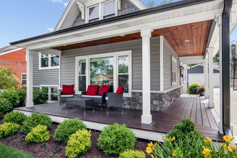 Porch Pillar Repair in Avon