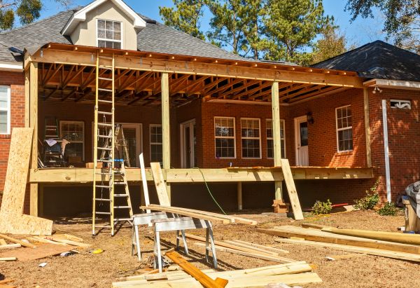 Sagging Deck Repair in Avon