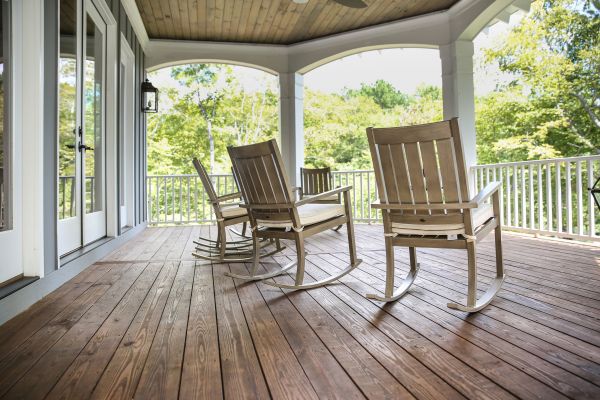 Wood Porch Repair in Avon