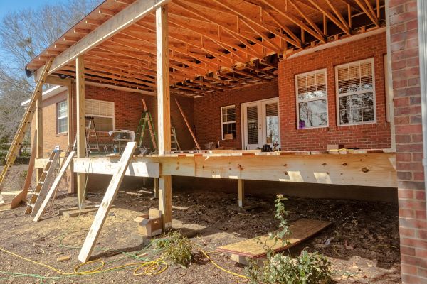 Porch Columns Installation in Avon