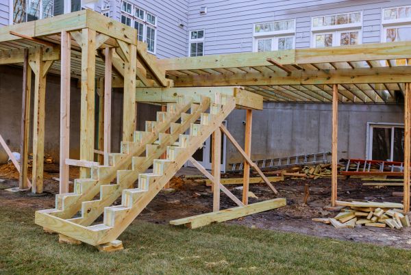 Deck Post Replacement in Avon