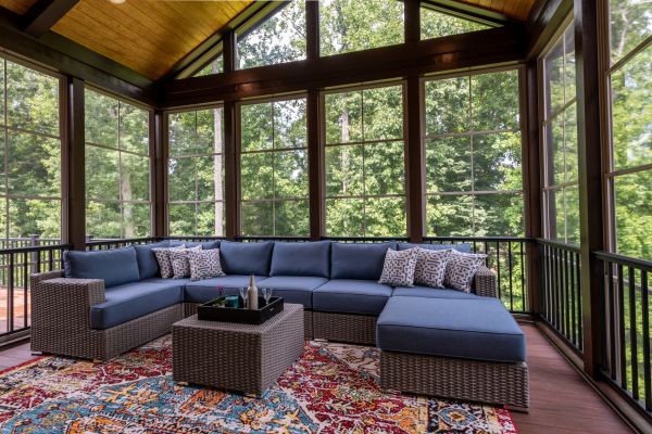 Enclosed Deck Installation in Avon