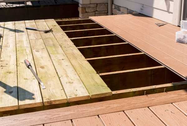 Deck Floor Replacement in Avon