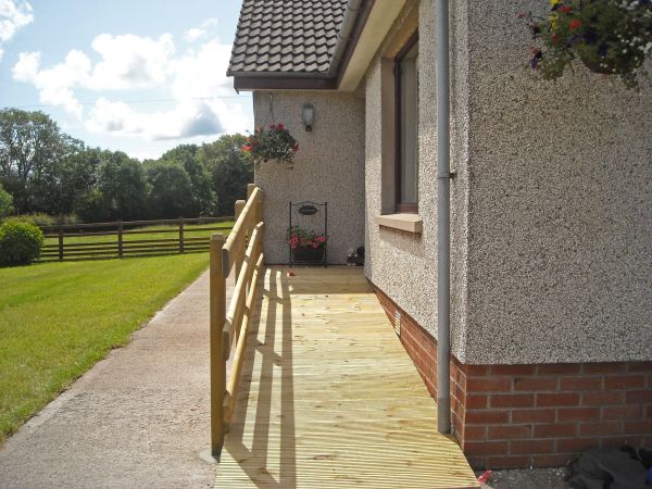 Cost of Hardwood Ramp Installation in Avon