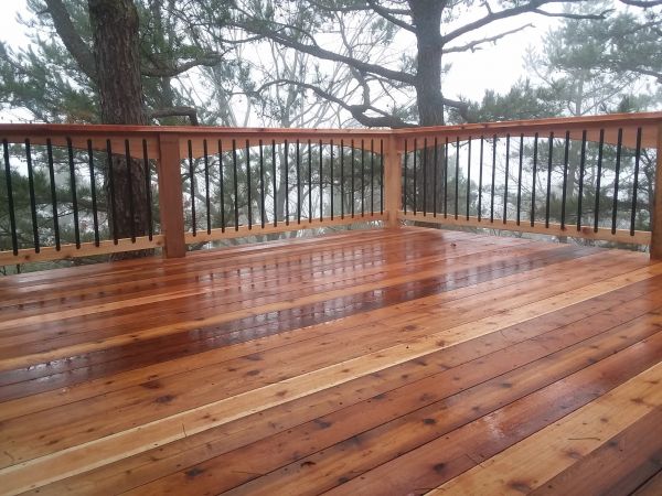 Cedar Deck Repair in Avon